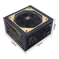 PSU ATX Berkualitas Tinggi 80 Plus Gold 850W untuk PC Gaming, Desktop, dan Server, Tersedia
