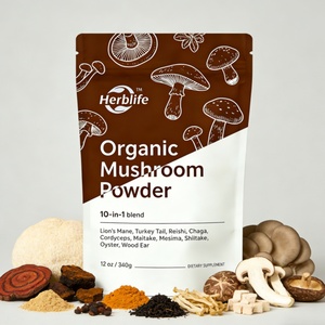 Factory OEM ODM Mixed Complex Mushroom Powder Organic 10-in-1 Mushroom Dietary Food Supplement Mushroom <b>Blend</b> Powder - Product Image 1