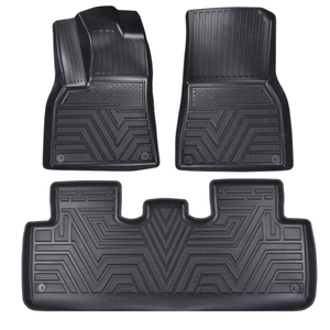 Alfombrillas de coche 3D para todo tipo de clima para 2021 Tesla modelo Y alfombrilla de suelo de coche personalizada para modelo Y alfombrillas de cubierta de asiento trasero Accesorios - Product Image 4