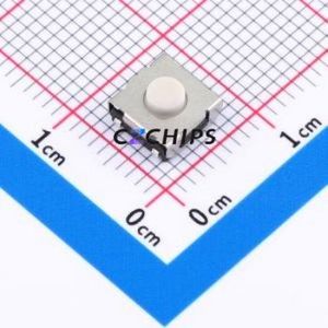 TS-1158UB-B-B-W Tactile Switch Switch ( Operating Force: 1.6N )( Switch Length: 6.2mm )( Switch Width: 6.2mm ) - Product Image 1