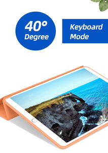 Katlanır yumuşak Pu deri ön Tablet kılıfı sert pc arka kapak için Ipad 9.7 inç 2018 folio Ipad kılıfı 9.7 hava 1/2 6th Gen - Product Image 6