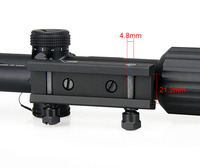 Lunette de visée FFP 1-6x24 1000G en aluminium étanche avec réticule éclairé, viseur tactique HK1-0340 LPVO à mise au point rapide