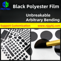 Film diélectrique pour moteur en Mylar noir flexible de classe GY, taille personnalisée