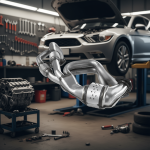 Convertidor catalítico delantero para Subaru Forester 2.5L, pieza de repuesto para motor de gasolina de acero inoxidable - Product Image 2