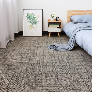 พรมปูพื้นลายปะติดปะต่อสำหรับใช้ในบ้านและเชิงพาณิชย์ รูปทรงสี่เหลี่ยมผืนผ้า ผลิตจากเส้นใยโพลีโพรพิลีน กันลื่น เหมาะสำหรับห้องนั่งเล่น ห้องนอน และสำนักงาน - Product Image 2