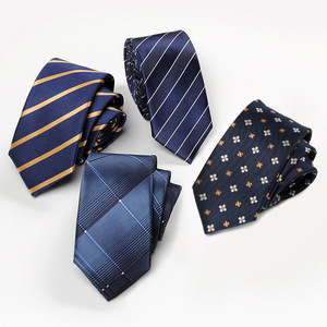 Corbatas de Seda Delgadas y Estrechas de Alta Calidad y Duraderas para <span class=keywords><strong>Traje</strong></span> de Negocios, 6 cm, Color <span class=keywords><strong>Azul</strong></span> <span class=keywords><strong>Marino</strong></span>, Rojo, Granate, con Estampado Floral y Rayas, para <span class=keywords><strong>Hombre</strong></span> - Product Image 1