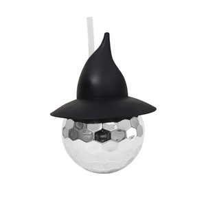 Nuevo Vaso de Agua Tipo Sombrero de Mago Electrochapado, Copa de Vino con Diseño de Bruja de Halloween, Apto para Lavavajillas, Anticorrosión, Hecho en Zhejiang - Product Image 5