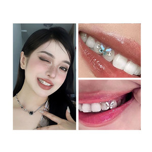 <span class=keywords><strong>Bijoux</strong></span> de dent en forme de coeur sans plomb 10 boîtes gemmes de blanchiment des dents multi-usages avec lampe de polymérisation et <span class=keywords><strong>colle</strong></span> - Product Image 4