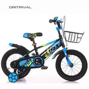 one piece price 18 inch 4 wheel small children baby boy kids bike cycle with carrier for 1 5 7 8 9 to 10 14 year old in simple