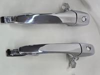 Poignée de porte extérieure chromée arrière droite, finition peinte ABS, garantie 1 an, ajustement universel UR6558410 pour