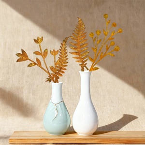 Ensemble de sculptures et décorations de jardin en cuivre et acier, comprenant des piquets décoratifs, des pots, des motifs d'art de Thanksgiving, des ornements d'animaux en métal (y compris des papillons) à découper et à installer - Product Image 2