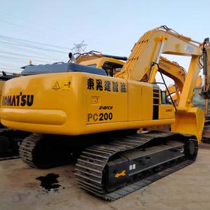 Excavadora Komatsu PC200-6 Usada de 20 Toneladas, PC200-7, PC220-7, Pocas Horas de Trabajo, 90% Nueva, Motor/Bomba Importados de Japón - Product Image 3