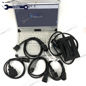 Escáner de Diagnóstico para Camiones 2024, Herramienta de Diagnóstico para Montacargas, Excavadoras y Cargadoras Doosan, de Uso Pesado, con Laptop Toughbook CFC2 - Product Image 1