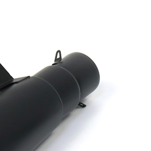 Piezas de motocicleta cafe racer, silenciador, escape bajo el vientre, motocicleta, scooter, sistema de escape completo para gy6 125cc 150cc, silenciador - Product Image 6