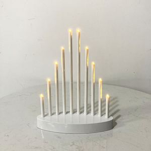 New Arrivals Innovation 10L Plastic Candle <b>Light</b> Christmas Led <b>Light</b> for Diy Christmas Decoration Supplies - Product Image 5