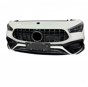 Pare-chocs avant de haute qualité, compatible avec Mercedes-Benz CLA-Class W118 CLA45 <span class=keywords><strong>AMG</strong></span>, y compris le ventilateur du réservoir d'eau du radiateur - Product Image 6