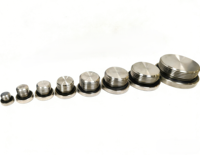 Bouchons hexagonaux SUS304 M26 pour extrémité de tuyau, raccords de plomberie pour climatiseur central, blocage de pipeline CVC, OEM MeiMing PHS5