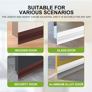 [Reclutamiento de Agentes Globales] Burlete en Forma de T para Puertas, Tira de Sellado de PVC y Silicona para el Borde Lateral del Marco de la Puerta, Personalizable - Product Image 2