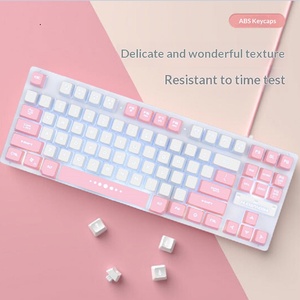 Clavier mécanique tactile G87 rétroéclairé pour jeux e-sport, ordinateur portable, ordinateur de bureau, 87 touches, bureau, entreprise, jeux - Product Image 4
