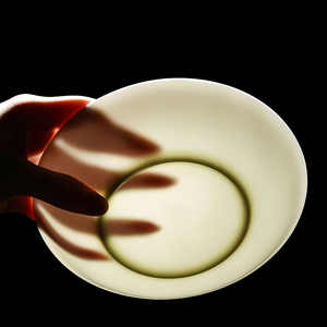 Tùy chỉnh nông gốm mì ống Bát tốt xương Trung Quốc Trắng Spaghetti bát với rộng rim - Product Image 2