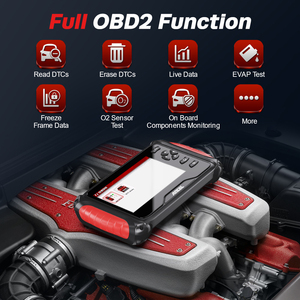 ANCEL FX8000 Lecteur de codes OBD2 pour automobile, scanner de tous les systèmes, lecteur de codes moteur professionnel, réinitialisation ABS, huile, EPB, BAT, TPS, outils de diagnostic automobile - Product Image 5