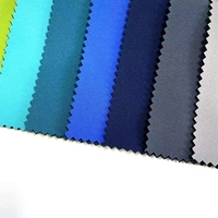Tela de Poliéster 75D, Elástica Mecánicamente, Impermeable, Transpirable, Tela Softshell con Recubrimiento de TPU para Chaquetas de Exterior