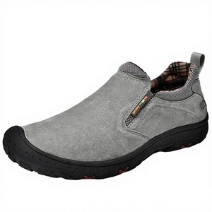 A2031 Chaussures tendance pour hommes grandes tailles, en cuir véritable de porc, à enfiler, avec doublure en tissu coton et semelle intérieure en EVA - Product Image 3