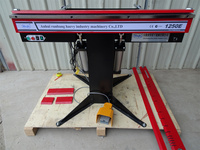 Machine à plier manuelle magnétique RB1250, machine à plier les plaques métalliques pneumatique