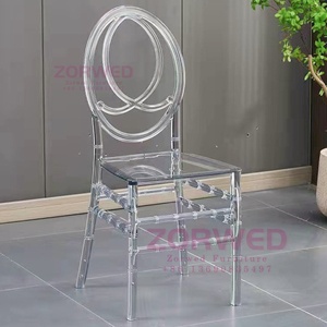 Vente en gros <span class=keywords><strong>d</strong></span>'usine de chaises bon marché de restaurant de luxe en plastique transparentes en résine pour fête de mariage pour événements - Product Image 5