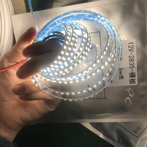 Mince 12vdc 4000K Blanc Naturel 14 w/m 1.7cm Coupe 180LED/m Smd 5mm Bande Conseil avec 4*10mm Côté Émetteur Néon <span class=keywords><strong>Tube</strong></span> 1 mètre Longueur - Product Image 2