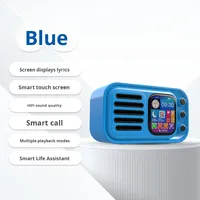 WS-501 Wekker Smart Touchscreen Draadloze Buiten Portable Mini Party Mobiele Telefoon Stage Computer Speaker FM Radio Met App