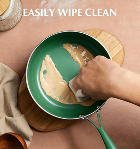 <span class=keywords><strong>Cacerola</strong></span> con Revestimiento Cerámico, Tapa y Asa de Acero Inoxidable, Apta para Cocina de Inducción, <span class=keywords><strong>Horno</strong></span> y Todo Tipo de Estufas - Product Image 4