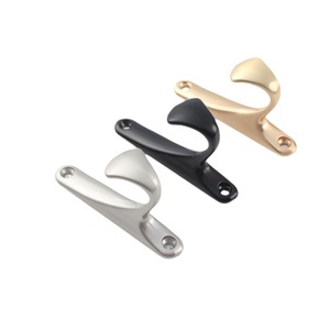 Saint Ruijia Zinc Alloy Robe <b>Hook</b> Wall Mounted Single <b>Hook</b> Bathroom Entryway <b>Coat</b> <b>Hook</b> Simple European Style - Product Image 3