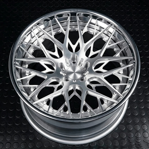 Juego de 3 Ruedas de Aleación de Aluminio Forjado, Diseño Cóncavo, 18-22 Pulgadas, 5x112, 5x114.3, 5x120, Compatibles con BMW, <span class=keywords><strong>Mercedes</strong></span>, Audi, Llantas Personalizadas - Product Image 1