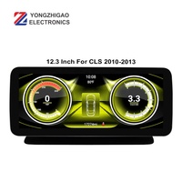 YZG Qualcomm Android 10,0 8 Core 4 + 64GB Sistema multimedia Radio Android Pantalla 12,3 pulgadas para CLS Clase W218 2010-2017