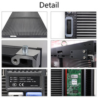Eagerled P3.91 P5.2 P10 plein air 3d géant couleur commercial hd verre adhésif transparent led écran pour les magasins de détail