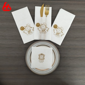 Tovaglioli Airlaid per la cena tovagliolo di carta personalizzato con Logo personalizzato - Product Image 3