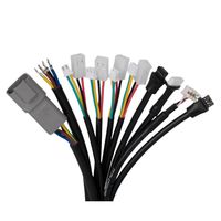 Konektor JST 2.54MM Pitch 2 Pin 3 Pin Micro Male Female Plug dengan Kabel 250-450V untuk Otomotif & Peralatan Rumah Tangga