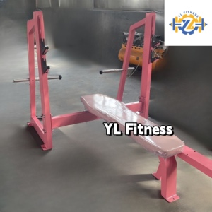BRAVE LEADING FITNESS Equipo Comercial Fitness Gimnasio Plano Banco De Entrenamiento De Fuerza Maquina - Product Image 2