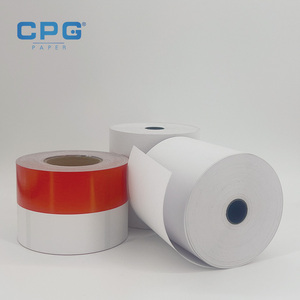 Papel Térmico para Recibos de Cajero Automático y Punto de Venta, Rollo de Papel Térmico para Terminal Bancaria, Alta Sensibilidad, 3 1/8 Pulgadas, 55 g/m², Premium, al por Mayor del Fabricante - Product Image 1