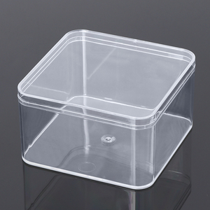Caja de Acrílico Personalizada SUNSHING para Postres, Caja Cuadrada Transparente para Galletas, Exhibidores de Pasteles, Contenedor de Empaque para Tartas de Piña - Product Image 4