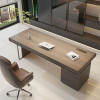 Bureau de direction moderne de luxe Table d'ordinateur de bureau nouveau style Bureau de direction de haute qualité