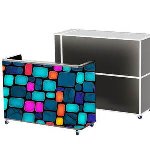 Pantalla LED Personalizada para Cabina de DJ en Bares y KTV, Diseño de Escenario Impresionante para Actuaciones Espectaculares y Consola de DJ Frontal - Product Image 2