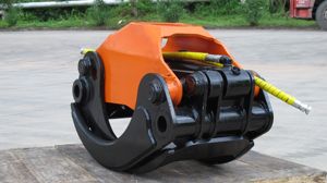 Nouvelle grappine hydraulique pour machines forestières, transmetteur de grumes, pince à bois avec pompe et moteur pour les fermes - Product Image 5