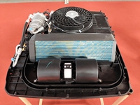 Système de climatisation de stationnement M6 12V/24V Diesel à air froid avec compresseur scroll R134a, capacité de refroidissement 2000-2400W, pour rénovation/amélioration