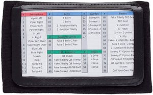 Juvenil deportes Quarterback Gear fútbol ajustable muñeca <span class=keywords><strong>playmakers</strong></span> para signos Playbook pulseras - Product Image 2
