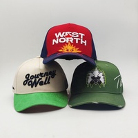 Topi Baseball 5 Panel Terstruktur Profesional dengan Bordir Logo 3D, Bahan Kain Bernapas, Terlaris