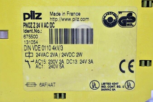 Plc Z 24vac/dc Safty 675500 / pour produit sous garantie - Product Image 2