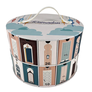 Calendrier de l'Avent Ramadan 2025 – Boîte vide pour coffret cadeau islamique, emballage chocolat, <span class=keywords><strong>compte</strong></span> à <span class=keywords><strong>rebours</strong></span> de l'Aïd 30 <span class=keywords><strong>jours</strong></span> - Product Image 1