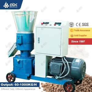 Altamente elogiado 0.06-1Tons/Hr Equipo de producción de molinos agrícolas Máquina de pellets de alimentación doméstica - Product Image 2